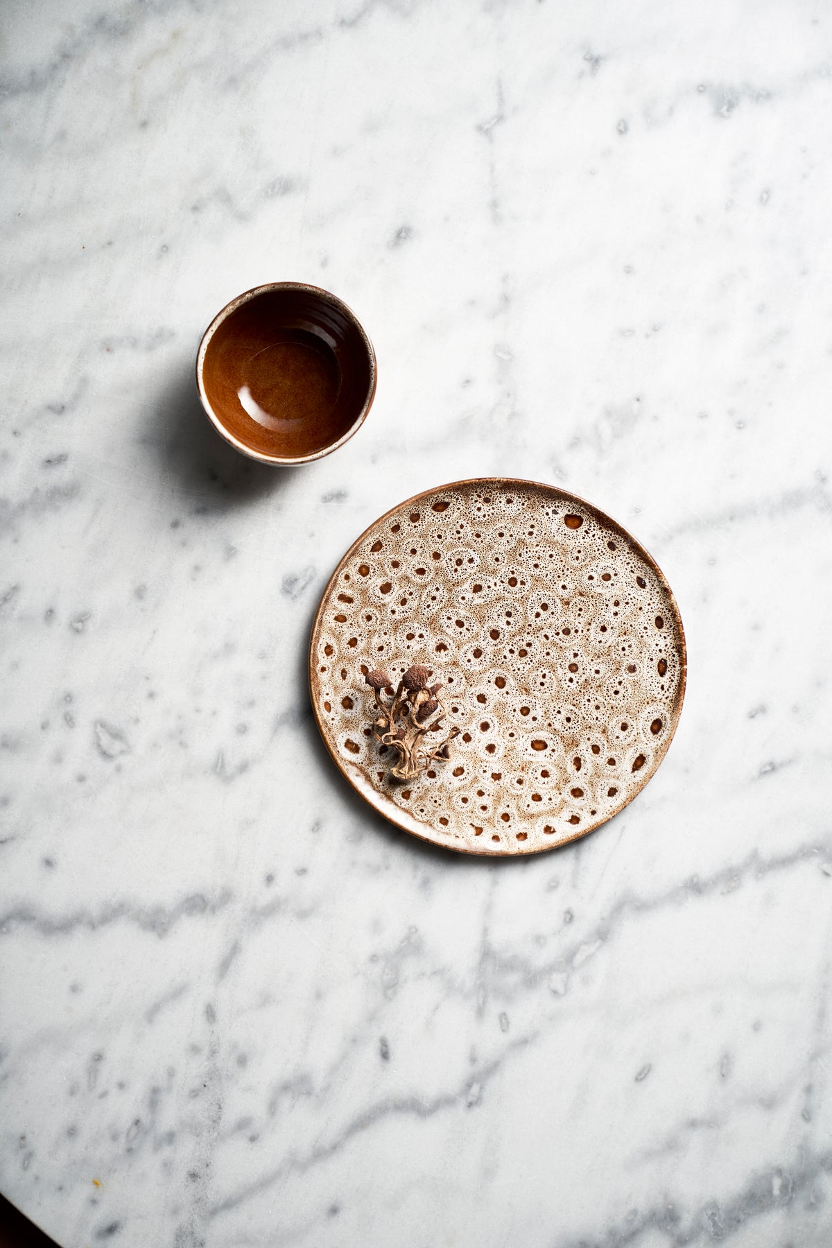 Canvas Dinner Plate 28cm / White Ochre