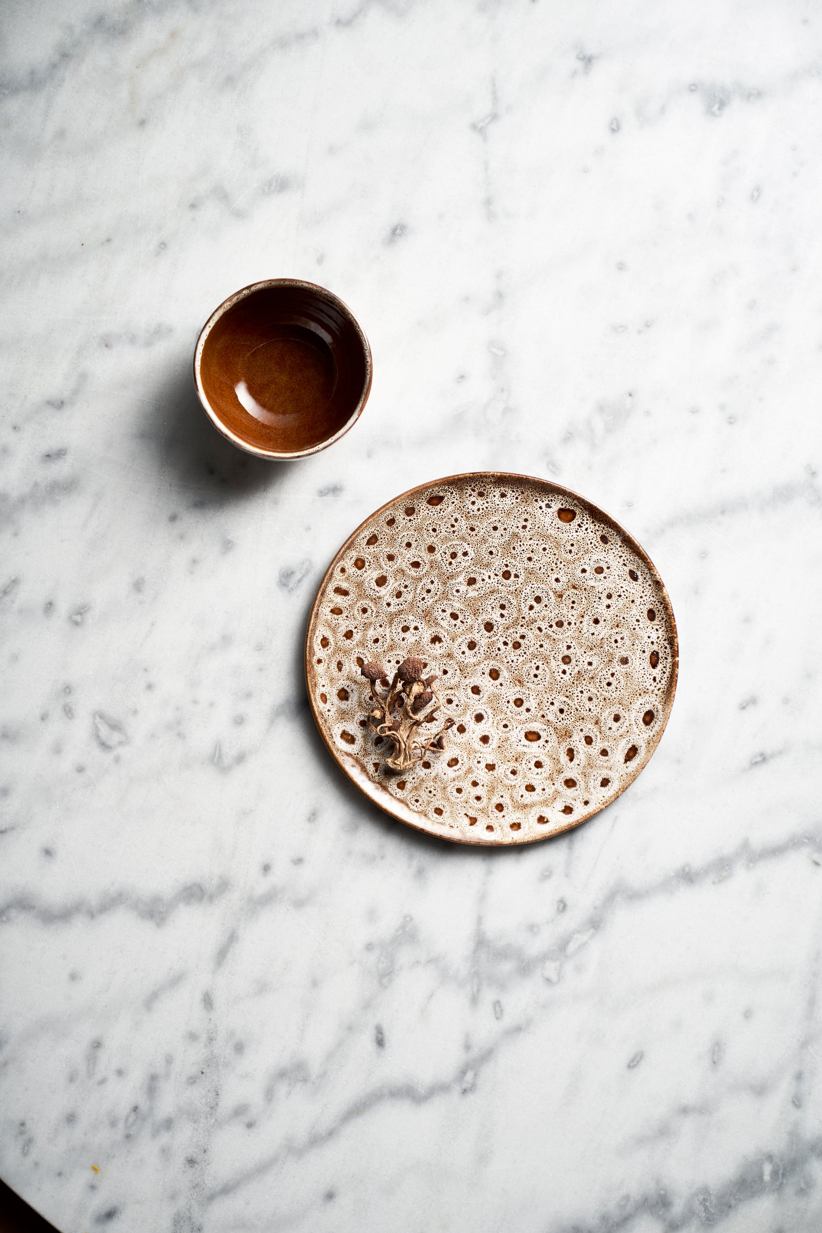 Canvas Dinner Plate 28cm / White Ochre