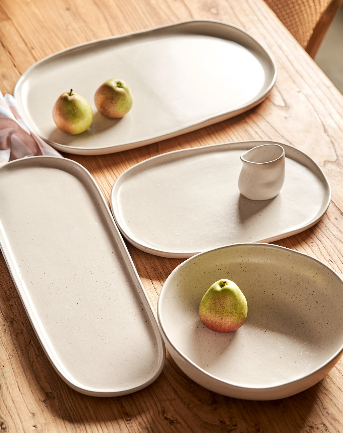 PLATTER OBLONG SMALL- NATURAL EARTH TABLE OF PLENTY