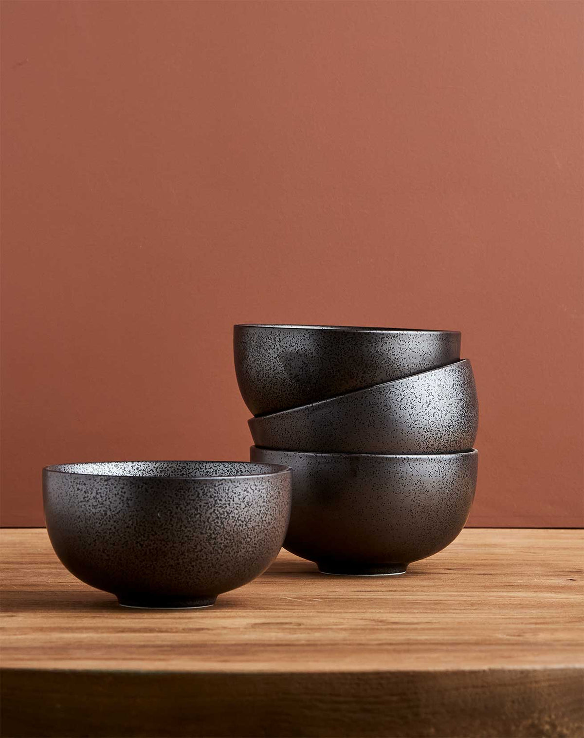 Earth Noodle Bowl 16cm / Black