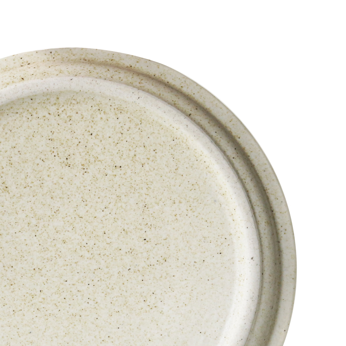 ROUND SAUCER 15CM - PLATFORM SAND