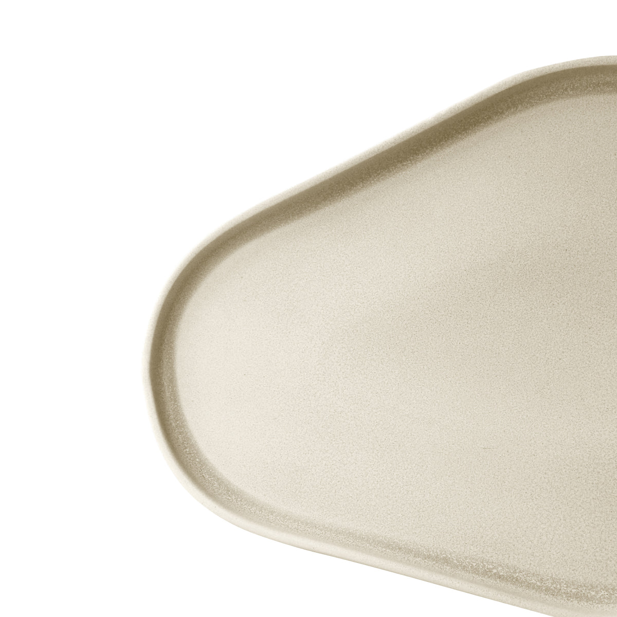 SERVE PLATE 35CM X 26.5CM X 2.4CM - PLATFORM SAND