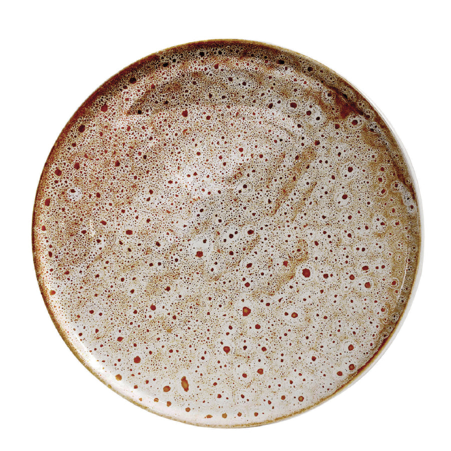 Canvas Dinner Plate 28cm / White Ochre