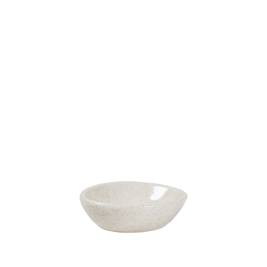 TERRA SALT DISH 6.5CM/POPPYSEED