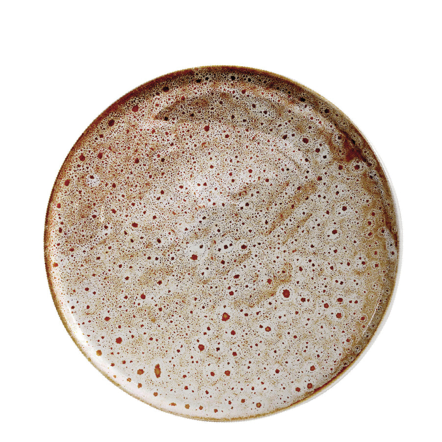Canvas Entree Plate 23cm / White Ochre