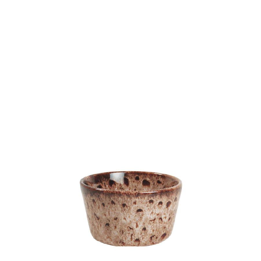 Tapas Straight-up Ramekin 10cm /  White Ochre