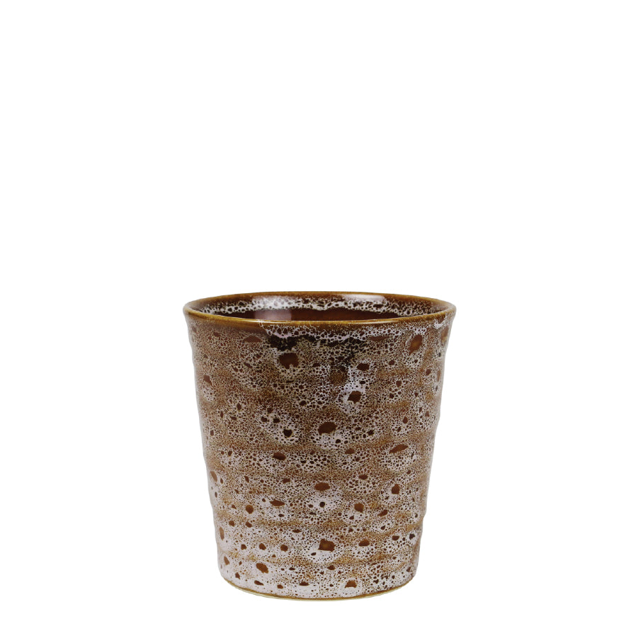 SML CAROUSEL CUP/WHITE OCHRE