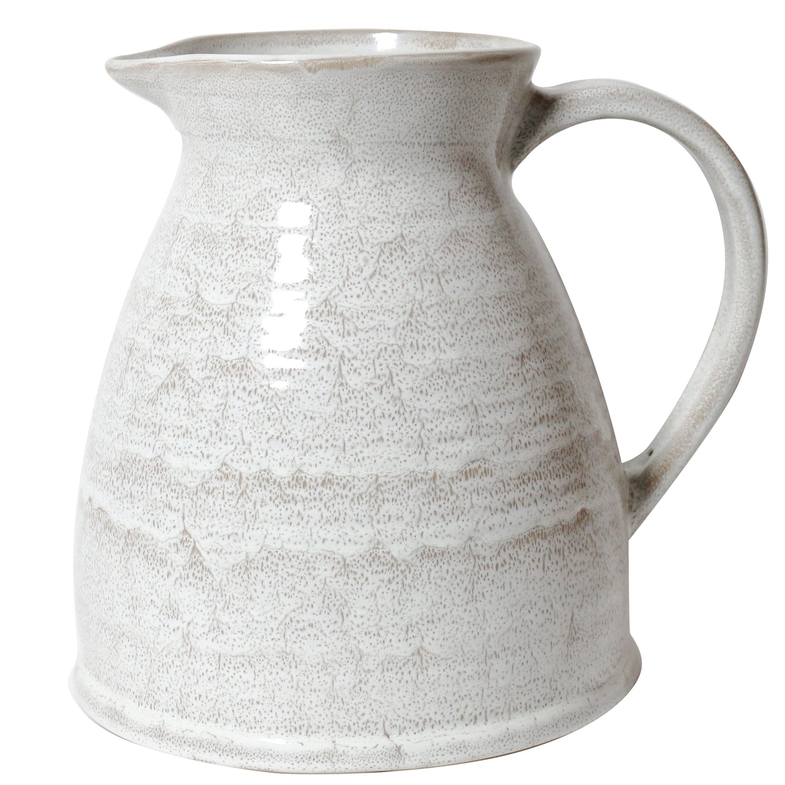 JUG TALL - SNOW HEIRLOOM COLLECTION