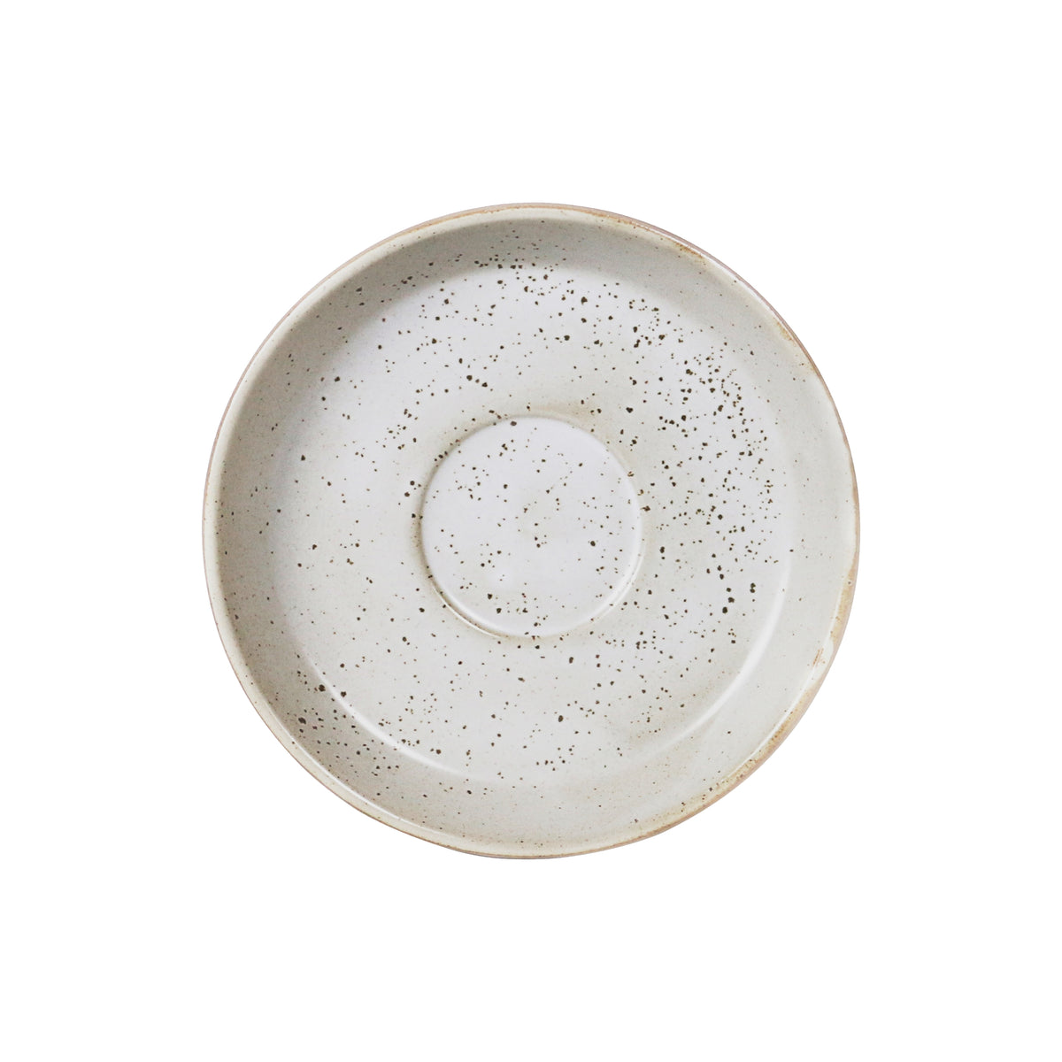 Ritual Espresso Saucer / Speckled White