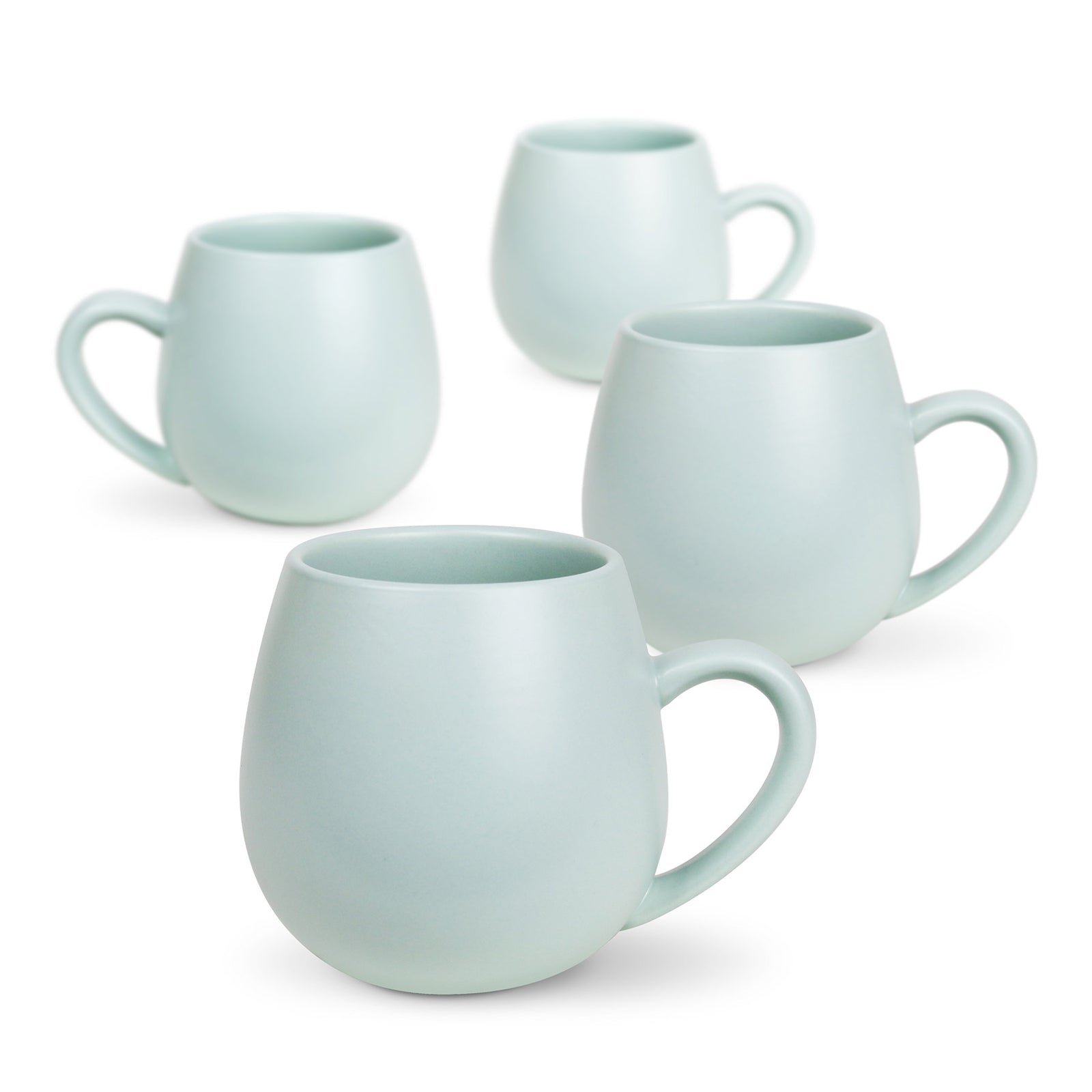 MUG 4PK-MATTE PALE EUCALYPT HUG ME