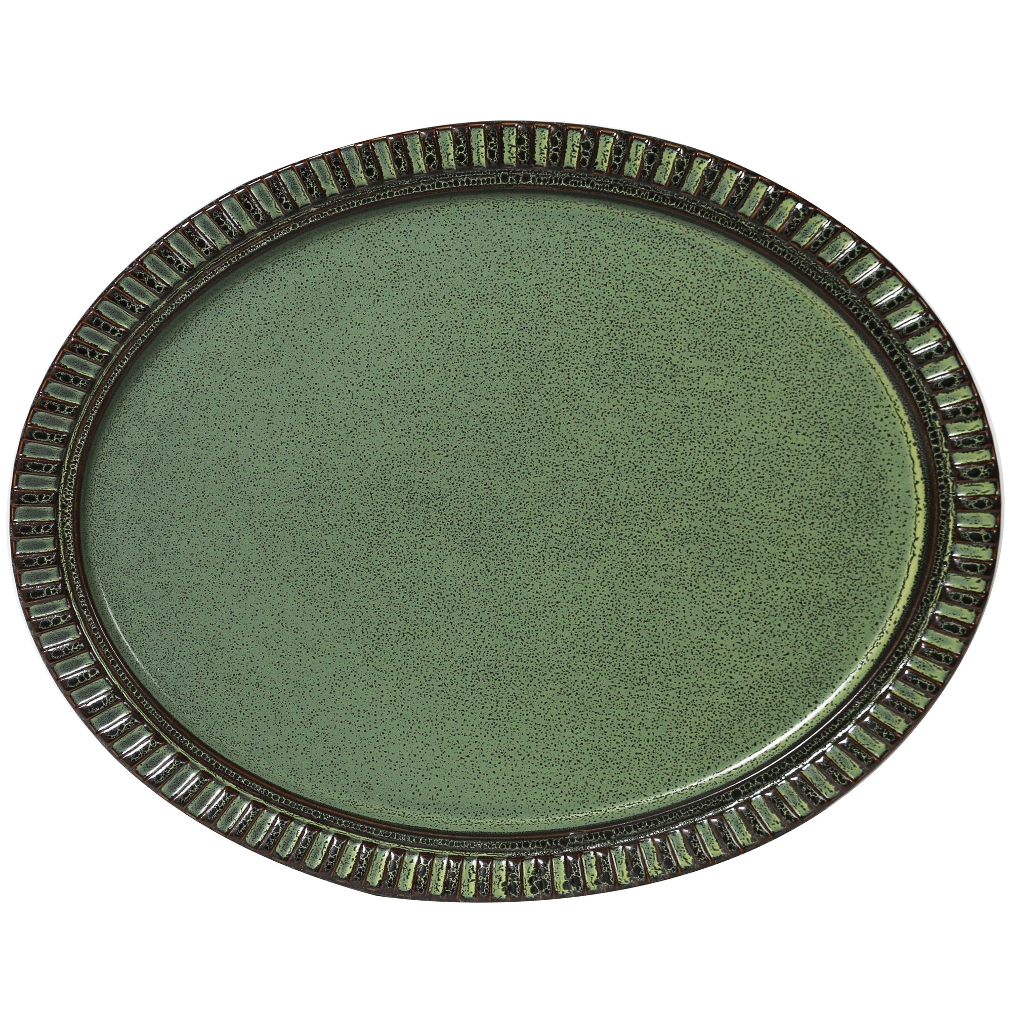 Adelaide Oval Platter 35cm / Green
